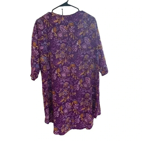 LULA ROE MULTI COLOR SIZE SMALL OPEN SHIRT - Picture 4 of 4